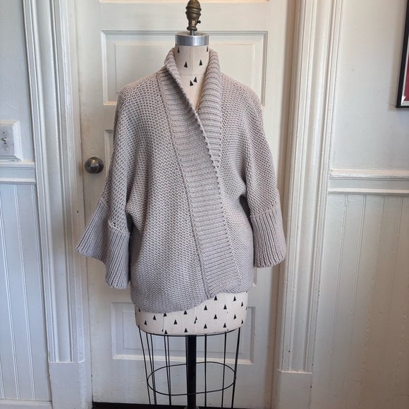 Isabel Marant Sweaters - Isabel Marant Wool cardigan 
Oversized with shawl collar and big bell sleeves